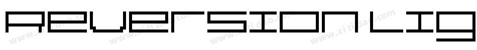 Reversion Light字体转换